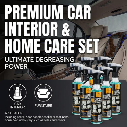 Vielseitiger Reinigungsmittel Spray Ein effektiver Haushaltsreiniger für Küche, Bad und Auto. Entfernt effektiv Fett und Schmutz.