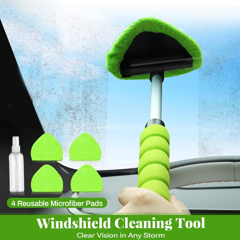 Windshield Cleaning Tool, Microfiber Car Window Cleaner