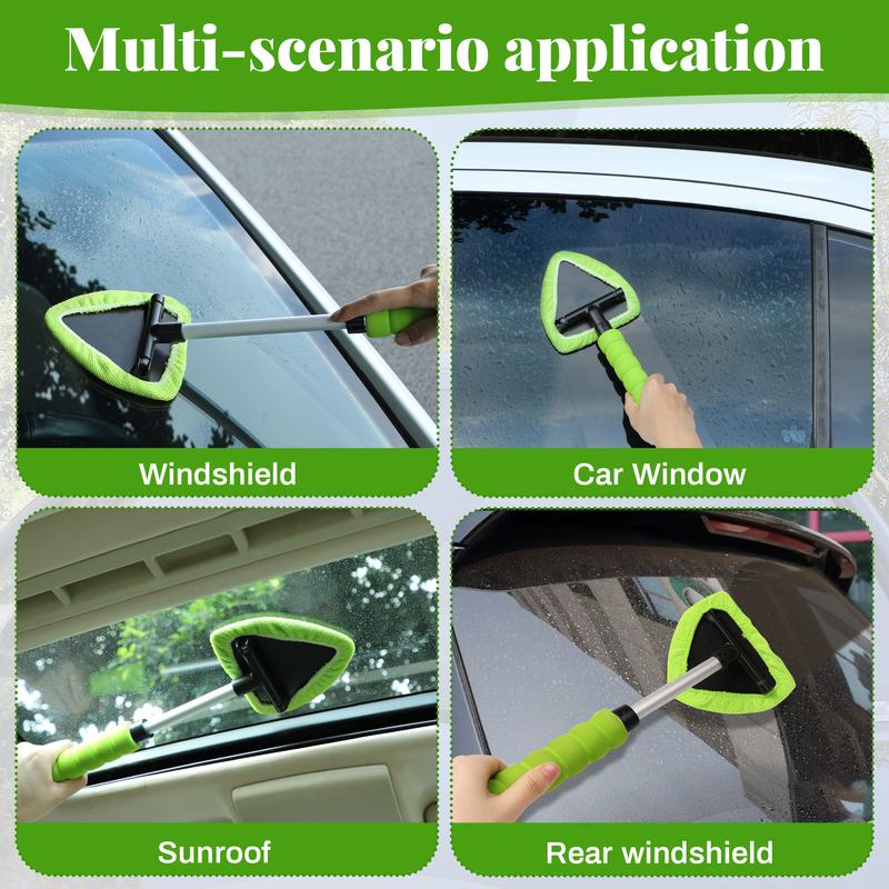 Windshield Cleaning Tool, Microfiber Car Window Cleaner