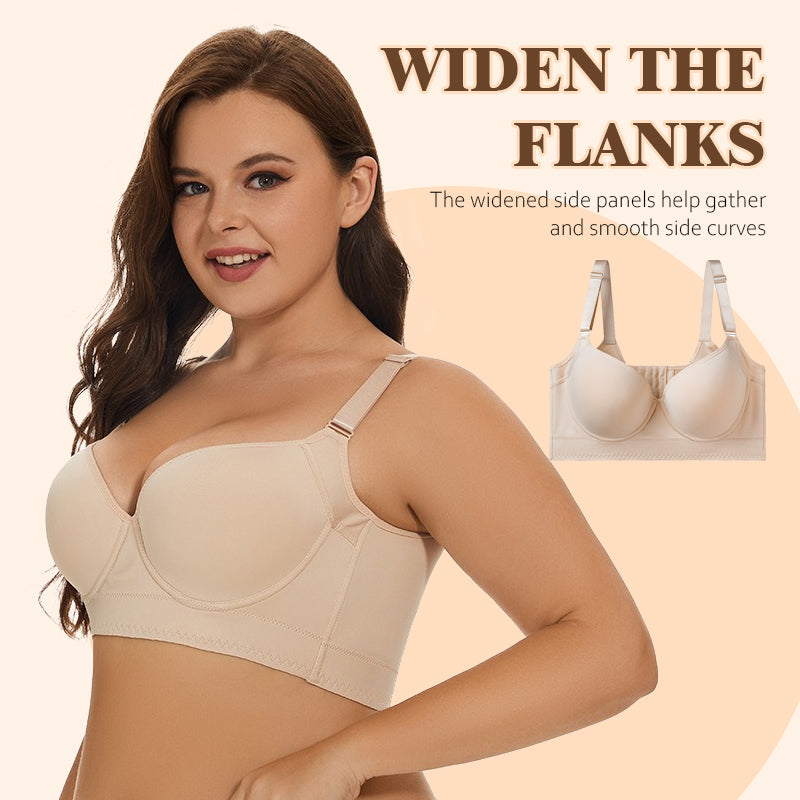 Deep V-neck BH mit Memory Wire Unterstützung 👙