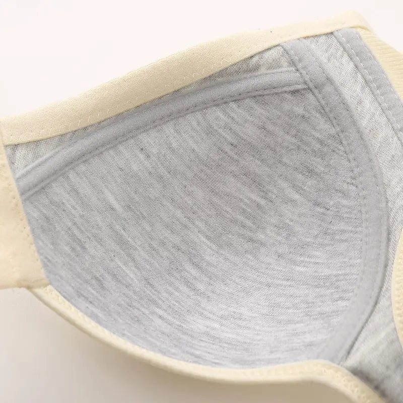 J 2/3/4PCS/ Adjustable Front Closure Push-Up Bra Wire-Free Cross-Back