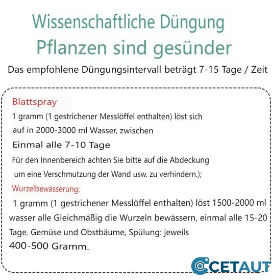 🌿💪 ECOCERT-zertifizierter Bodenaktivator – Stärkt Ihren Boden, fördert üppiges Wachstum mühelos! 🌼✅