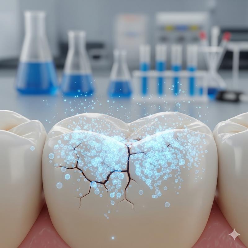 Fluoridfreie 7,5% Nano-Hydroxyapatit Zahnpasta für Zahnschmelzreparatur & Zahnfleischgesundheit