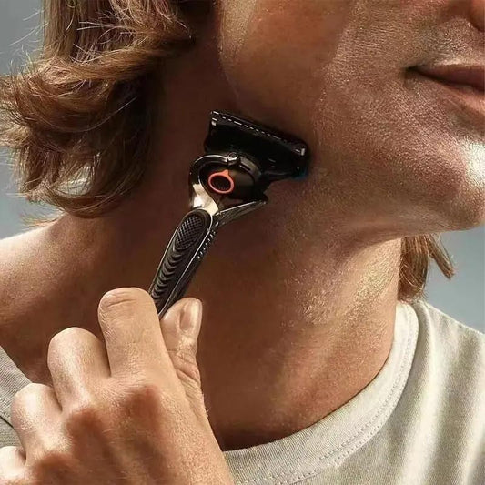 Mannen Scheermesjes Set + Gratis Houder - Ultra Scherpe Roestvrij Staal Mesjes voor een Gladde Scheerbeurt