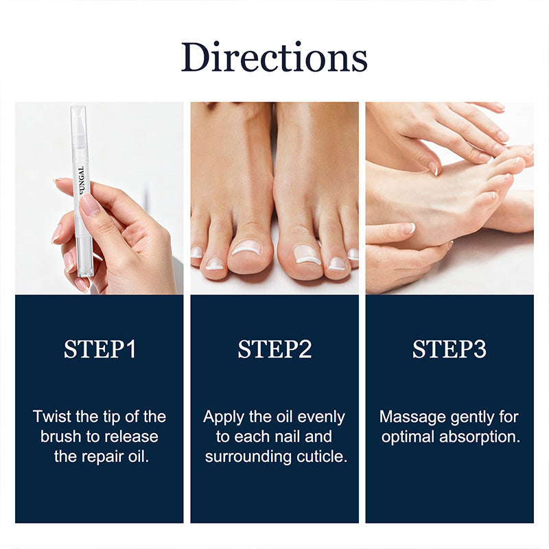 ✨ Nieuwe Binnenkomers 🔥 Pen voor de behandeling van teennagelschimmel voor beschadigde nagels
